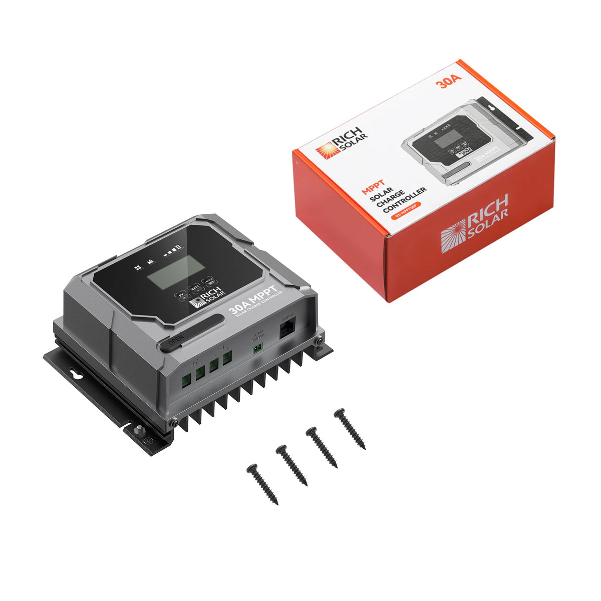 BRAVO 30 – 30A MPPT Solar Charge Controller 12V/24V