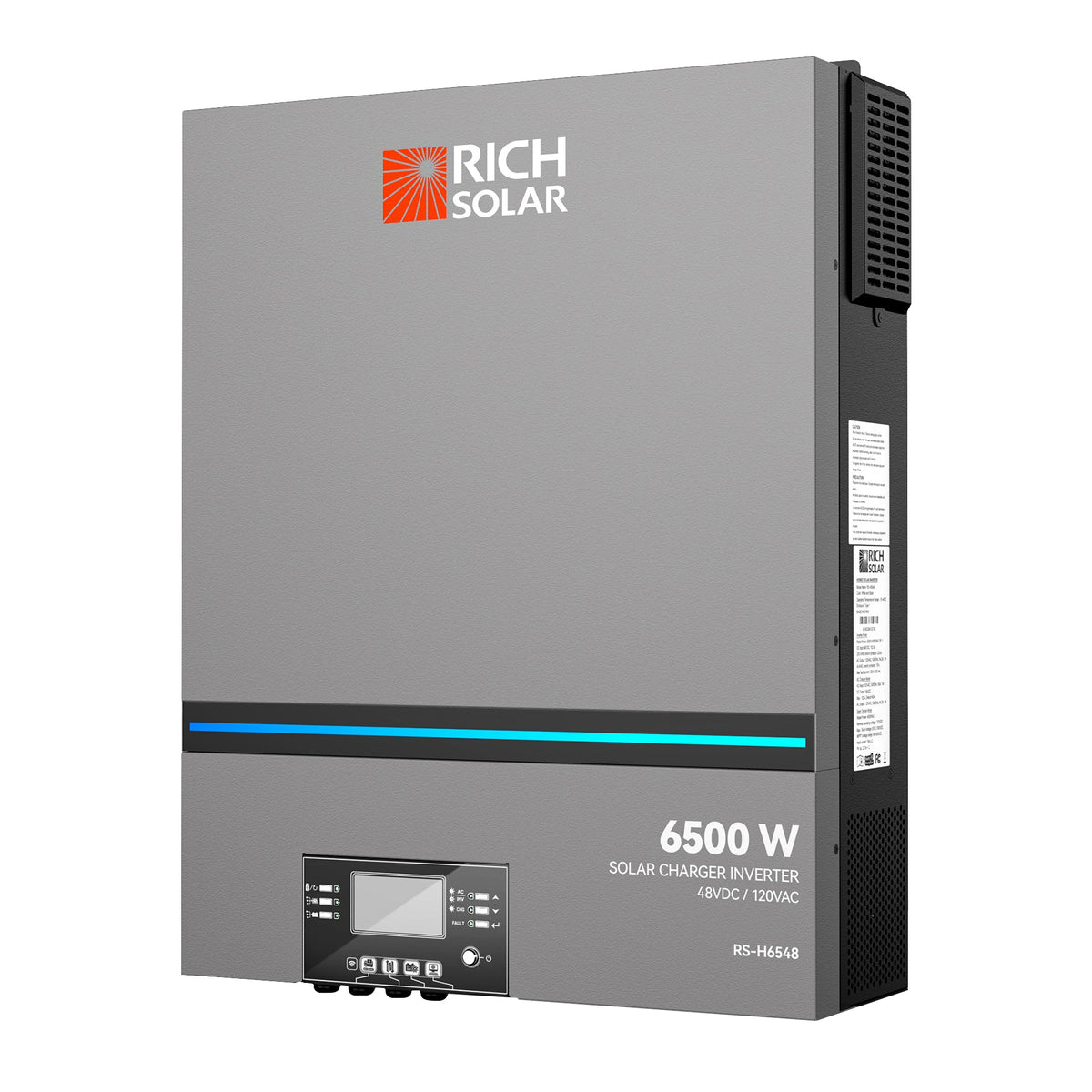 NOVA 6K – 6,500W 48V Off-Grid Hybrid Inverter