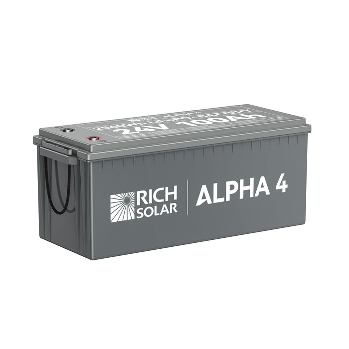 ALPHA 4 – 24V 100Ah LiFePO4 Battery