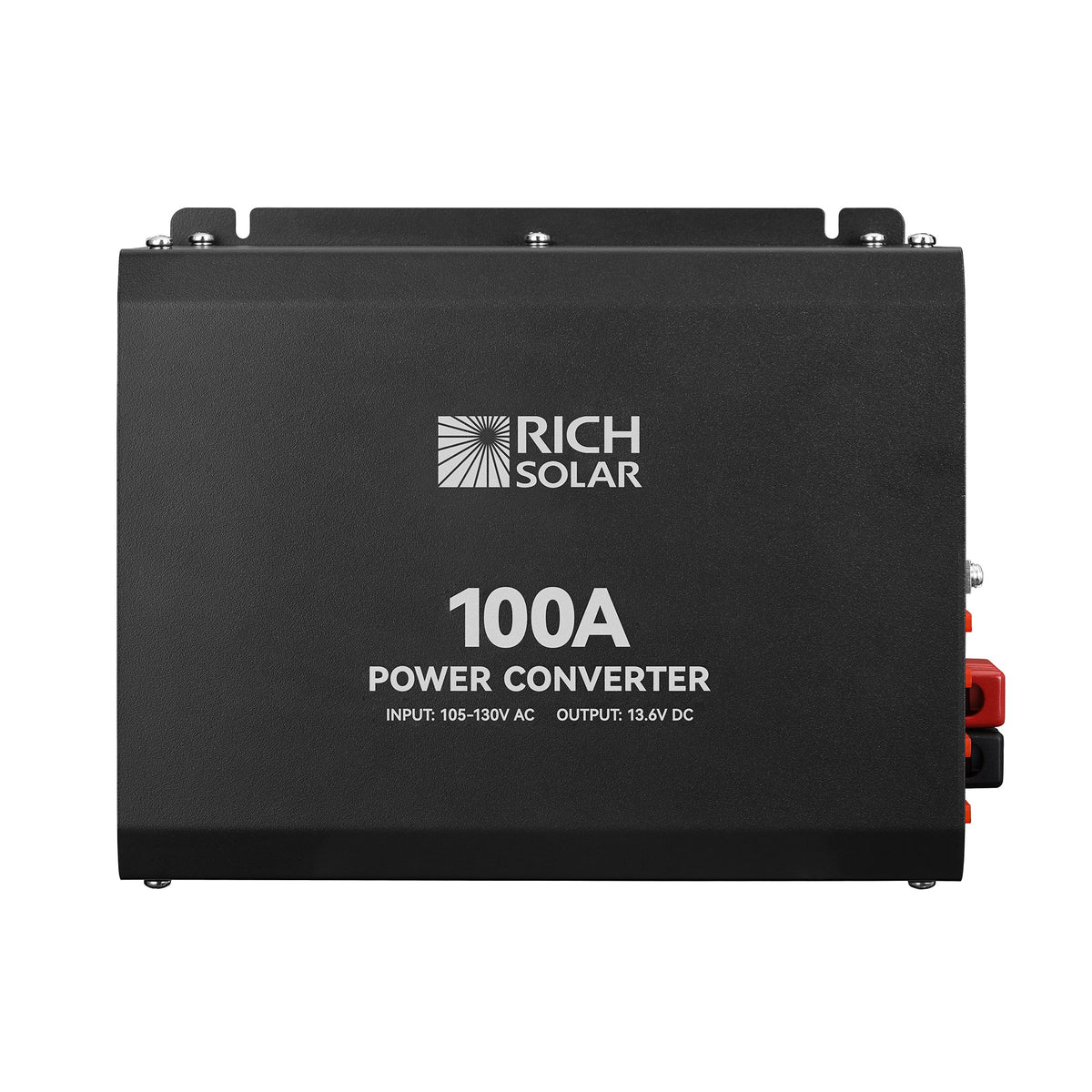 100 Amp Power Converter | 100A 120V Battery Charger | Overload, Overheat, Reverse Polarity Protection | Plug and Play | UL 458 Certified