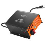 100 Amp Power Converter | 100A 120V Battery Charger | Overload, Overheat, Reverse Polarity Protection | Plug and Play | UL 458 Certified