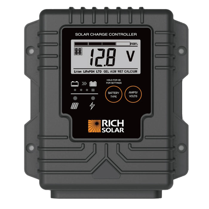 20A 12V Waterproof PWM Solar Charge Controller
