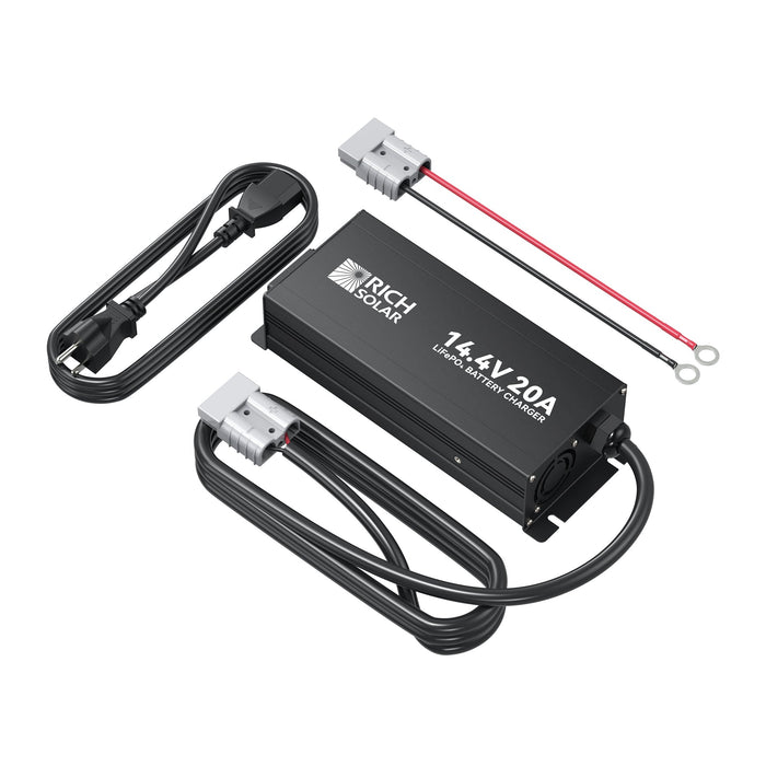 12V(14.4V) 20A | 100-240VAC | 12V LiFePO4 Battery Charger