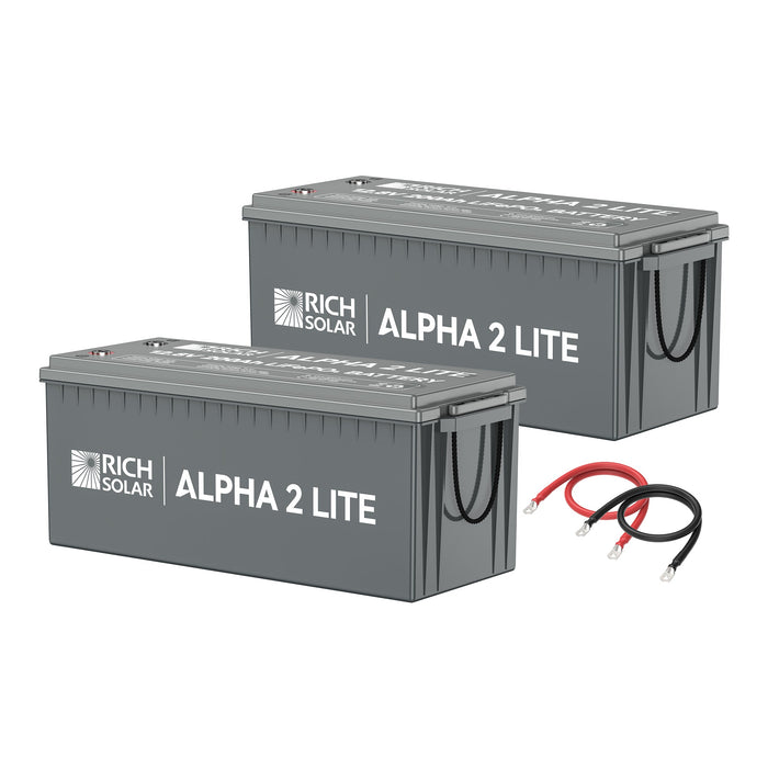 12V 400Ah LiFePO4 Battery Bank – 5.12kWh