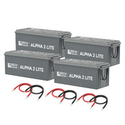 12V 800Ah LiFePO4 Battery Bank – 10.24kWh