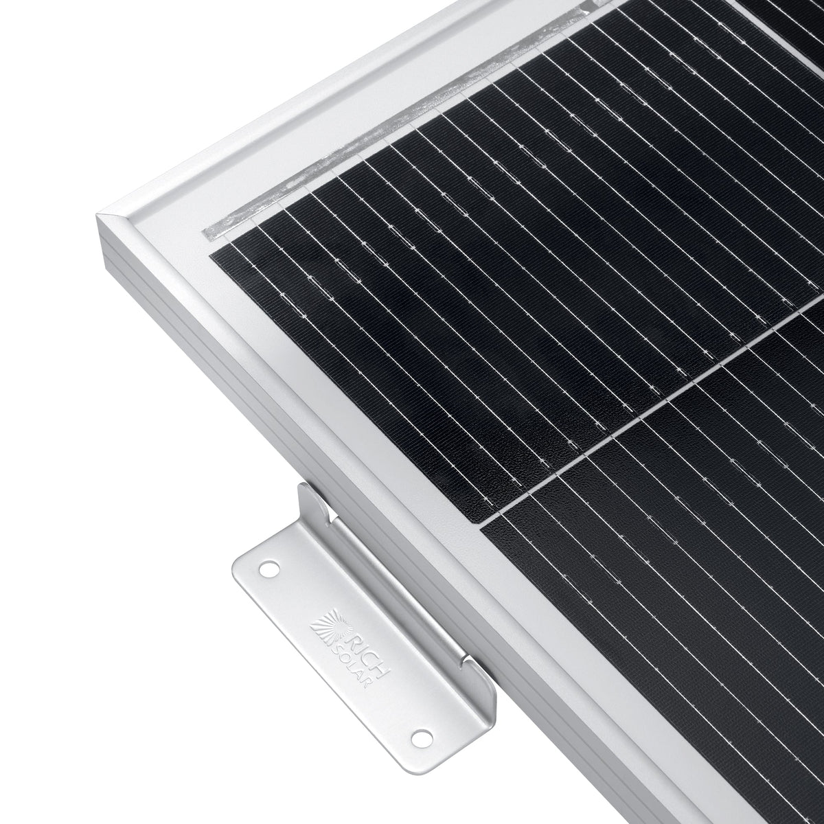 MEGA 200 – 200W 12V Solar Panel with 2 Z-Brackets