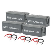 24V 400Ah LiFePO4 Battery Bank – 10.24kWh