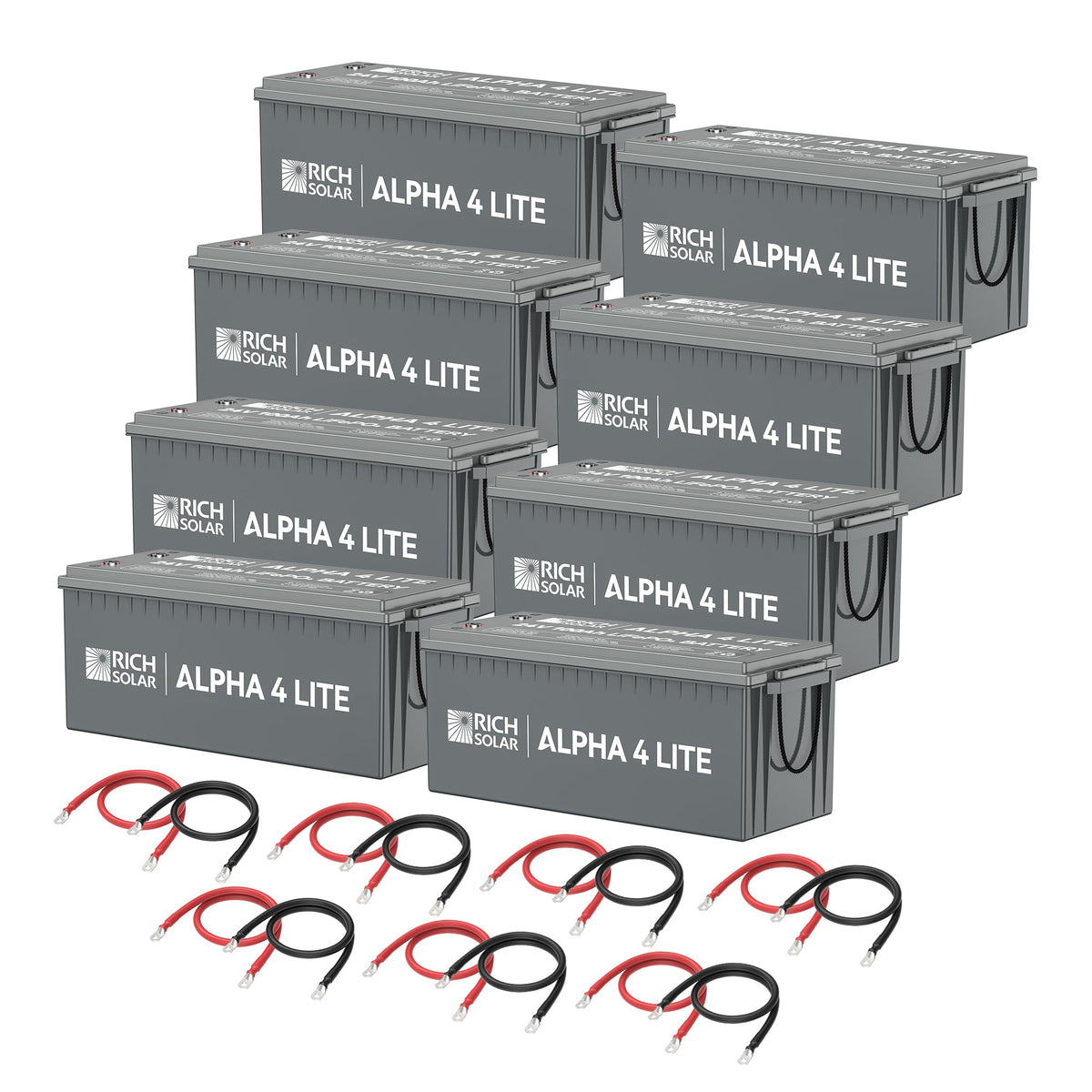 24V 800Ah LiFePO4 Battery Bank – 20.48kWh