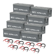 24V 800Ah LiFePO4 Battery Bank – 20.48kWh