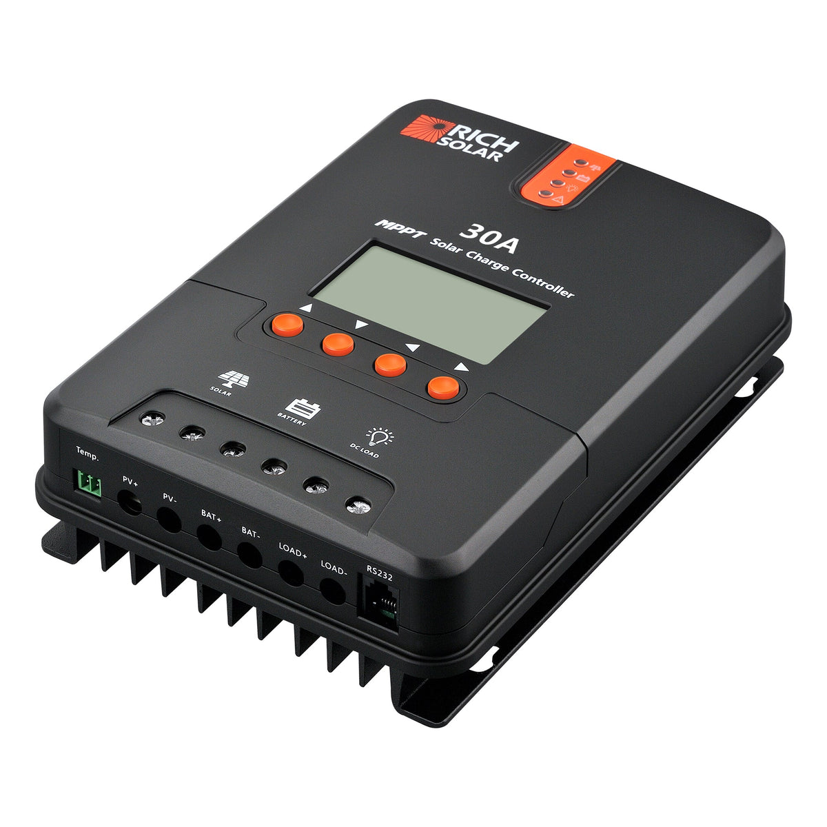 30A MPPT Solar Charge Controller 12V/24V