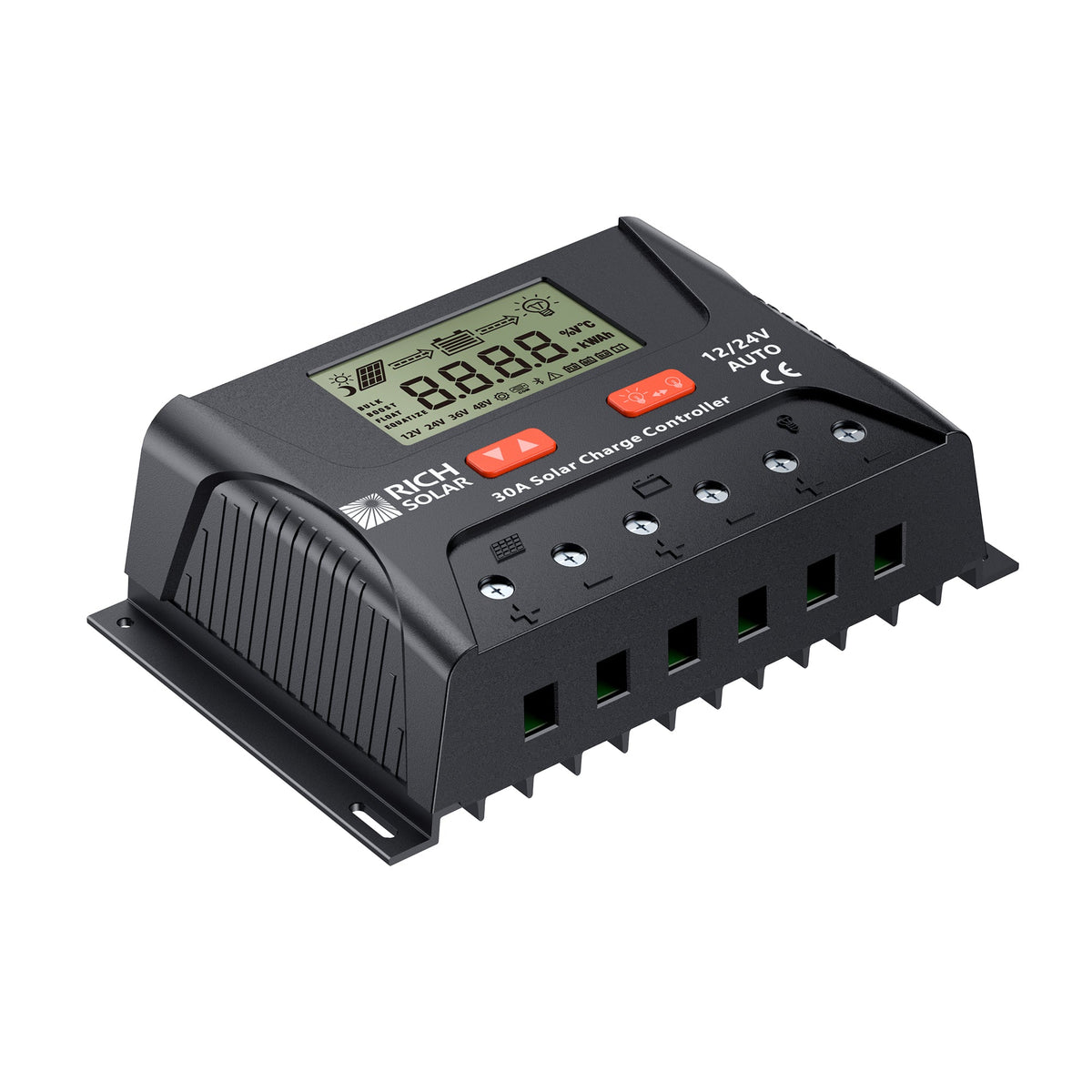 BRAVO LEGEND 30 – 30A PWM Solar Charge Controller 12V/24V
