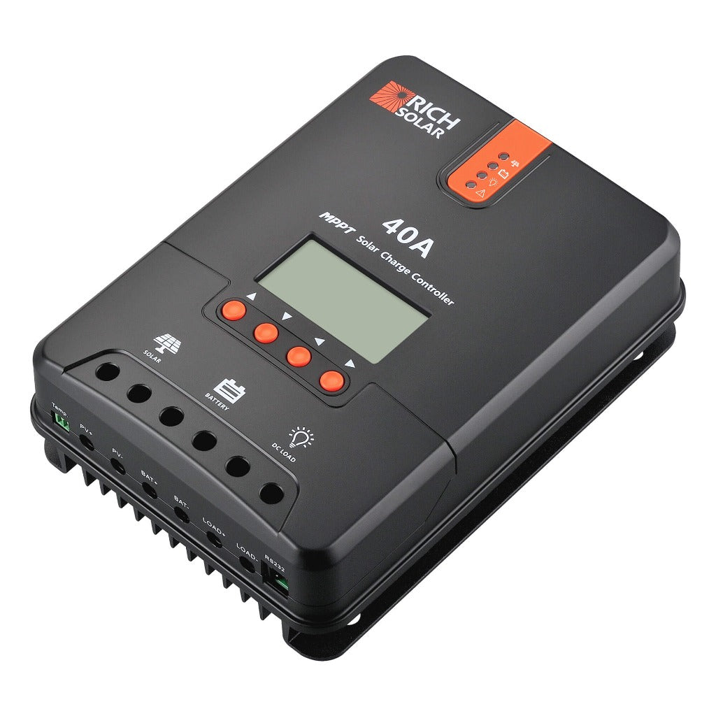 40A MPPT Solar Charge Controller 12V/24V