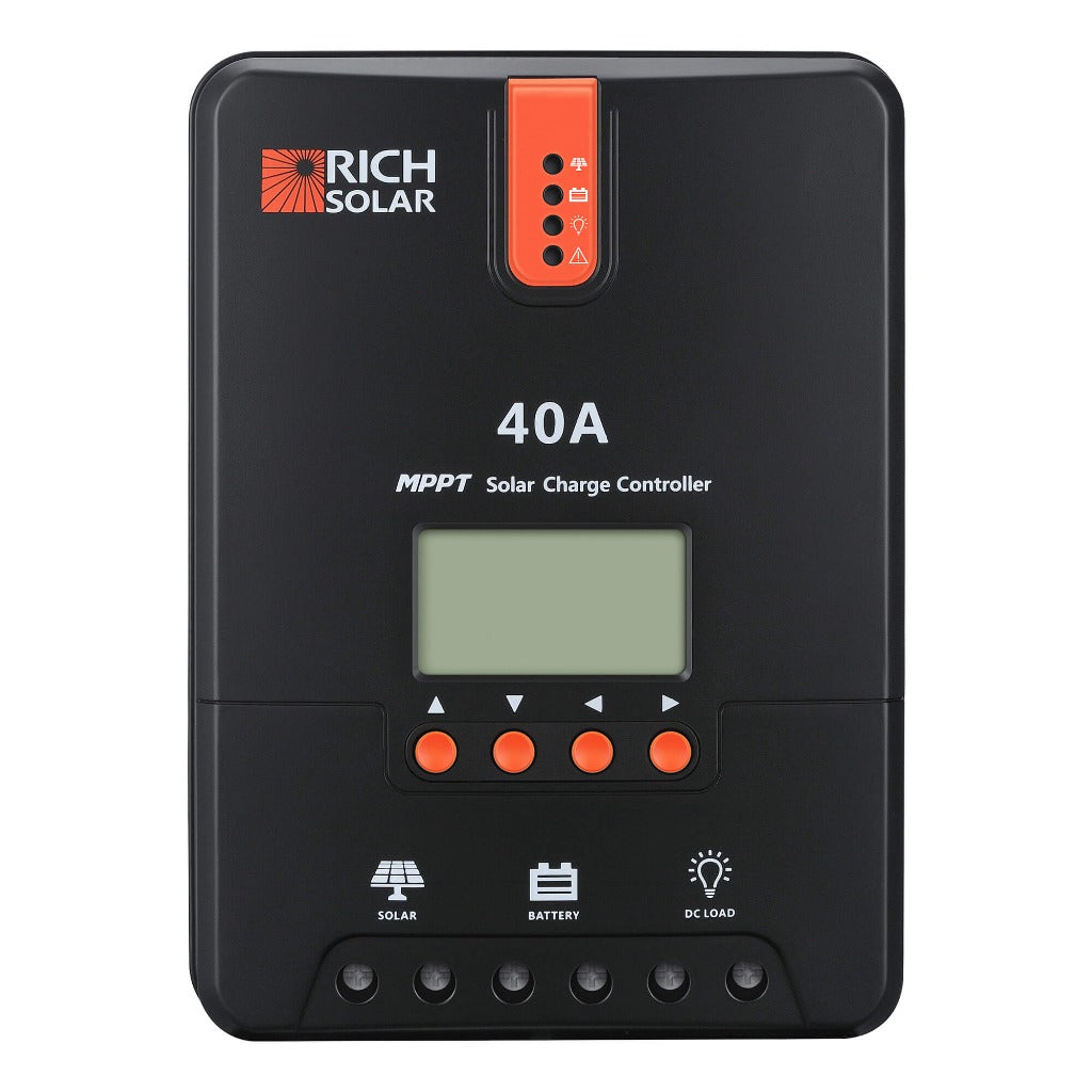 40A MPPT Solar Charge Controller 12V/24V