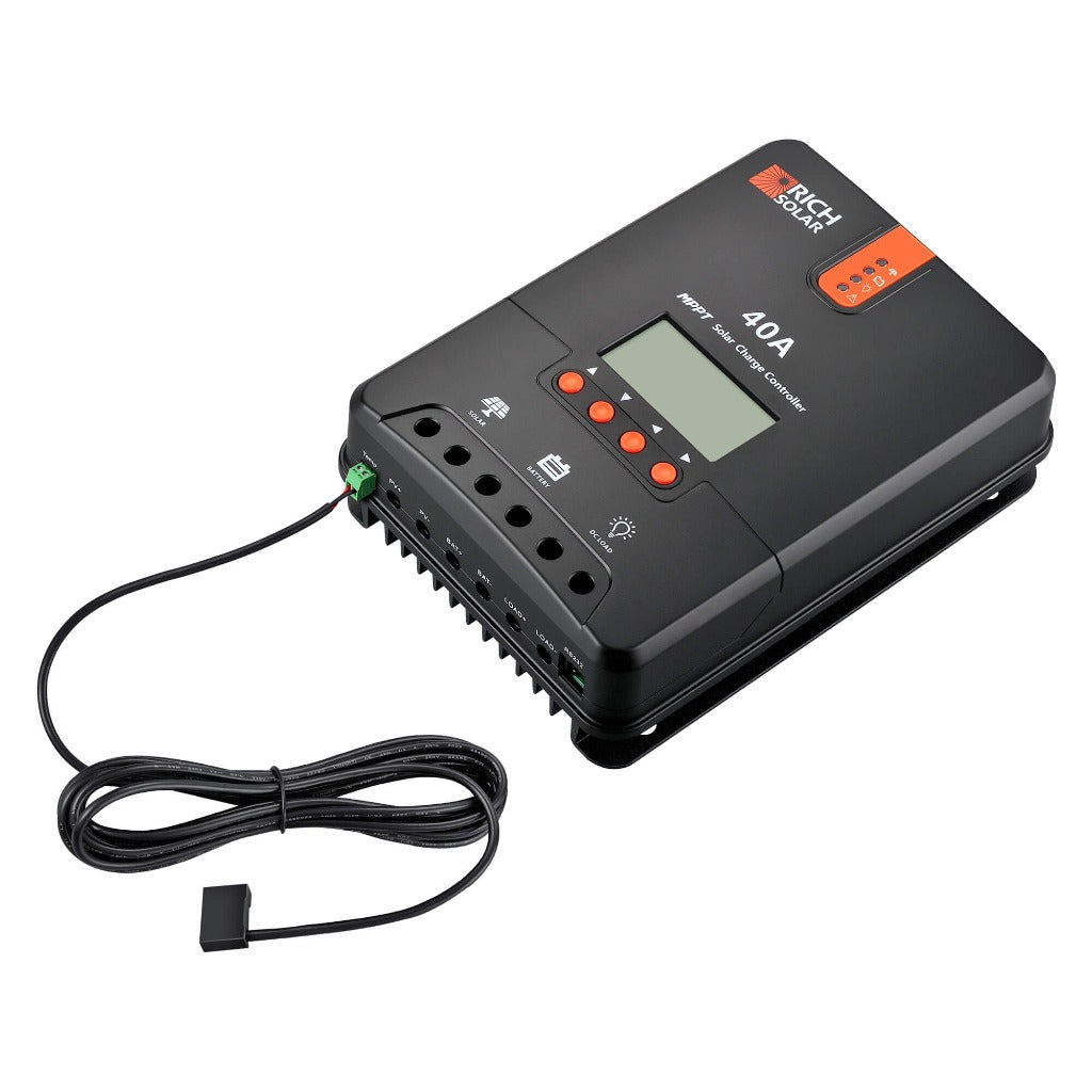 40A MPPT Solar Charge Controller 12V/24V