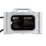 48V (57.6V) Waterproof LiFePO4 Charger | 20A / 25A,  100-240V AC, 8-in-1 Protection, Fan-Cooled
