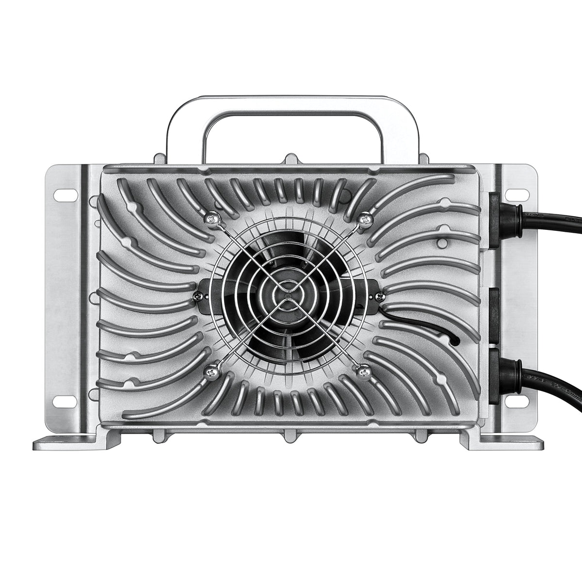 48V (57.6V) Waterproof LiFePO4 Charger | 20A / 25A,  100-240V AC, 8-in-1 Protection, Fan-Cooled