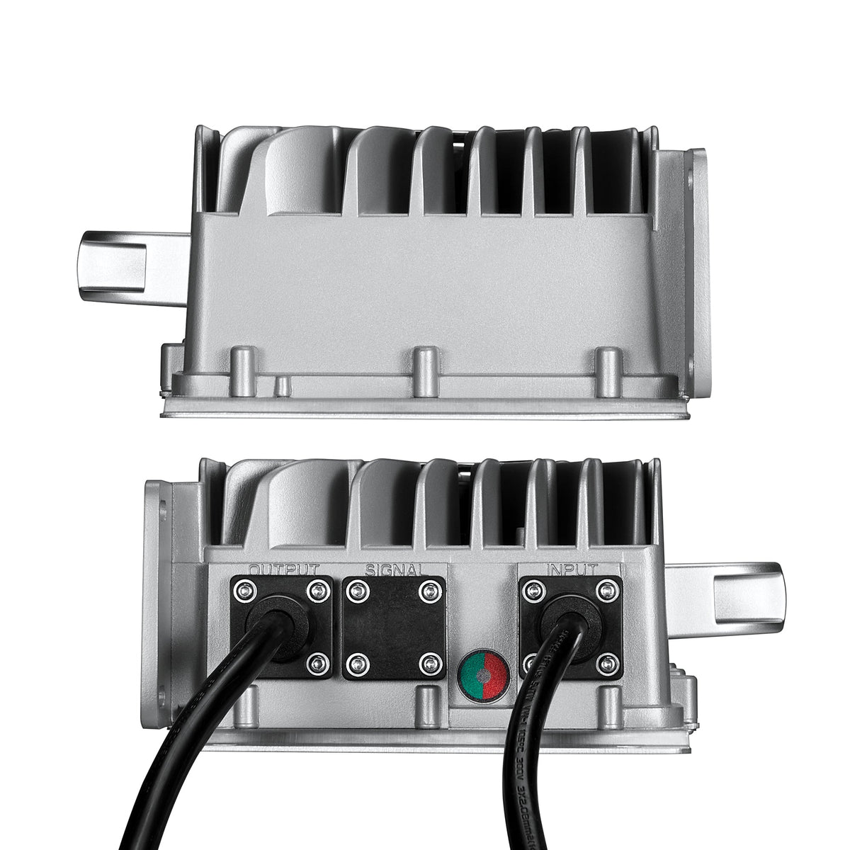48V (57.6V) Waterproof LiFePO4 Charger | 20A / 25A,  100-240V AC, 8-in-1 Protection, Fan-Cooled