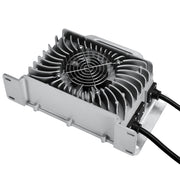 48V (57.6V) Waterproof LiFePO4 Charger | 20A / 25A,  100-240V AC, 8-in-1 Protection, Fan-Cooled