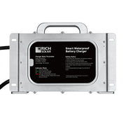 48V (57.6V) Waterproof LiFePO4 Charger | 20A / 25A,  100-240V AC, 8-in-1 Protection, Fan-Cooled