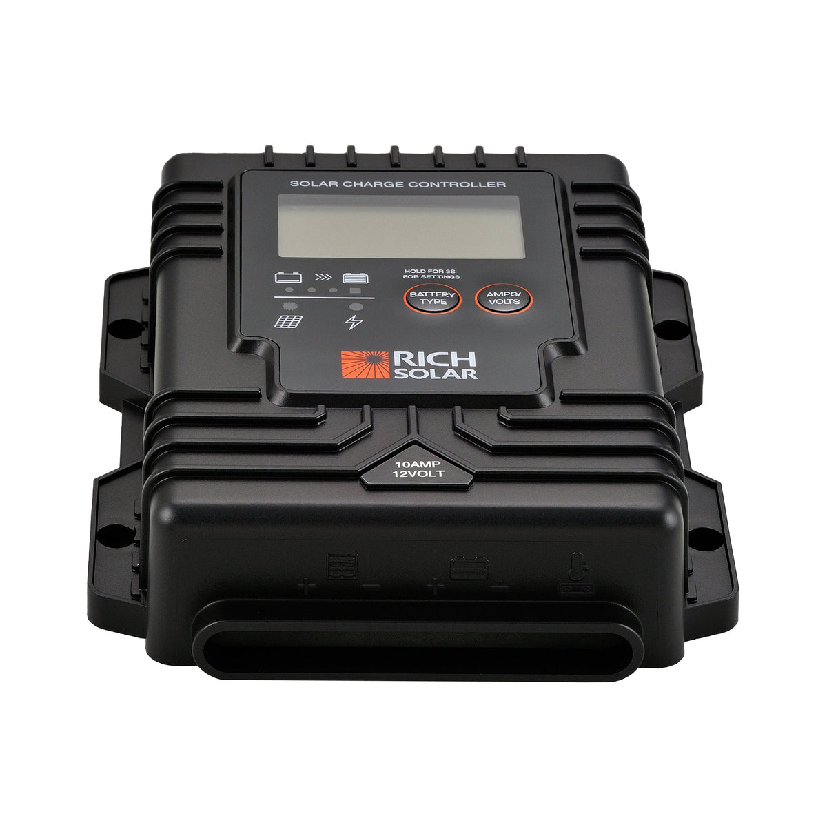 10A 12V Waterproof PWM Solar Charge Controller