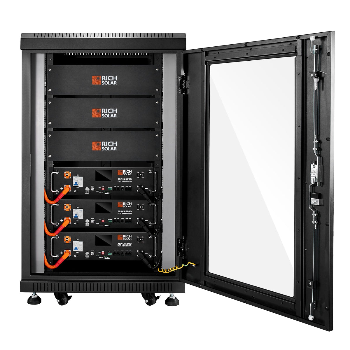 ALPHA 5 PRO – 48V 100Ah LiFePO4 Server Rack Battery