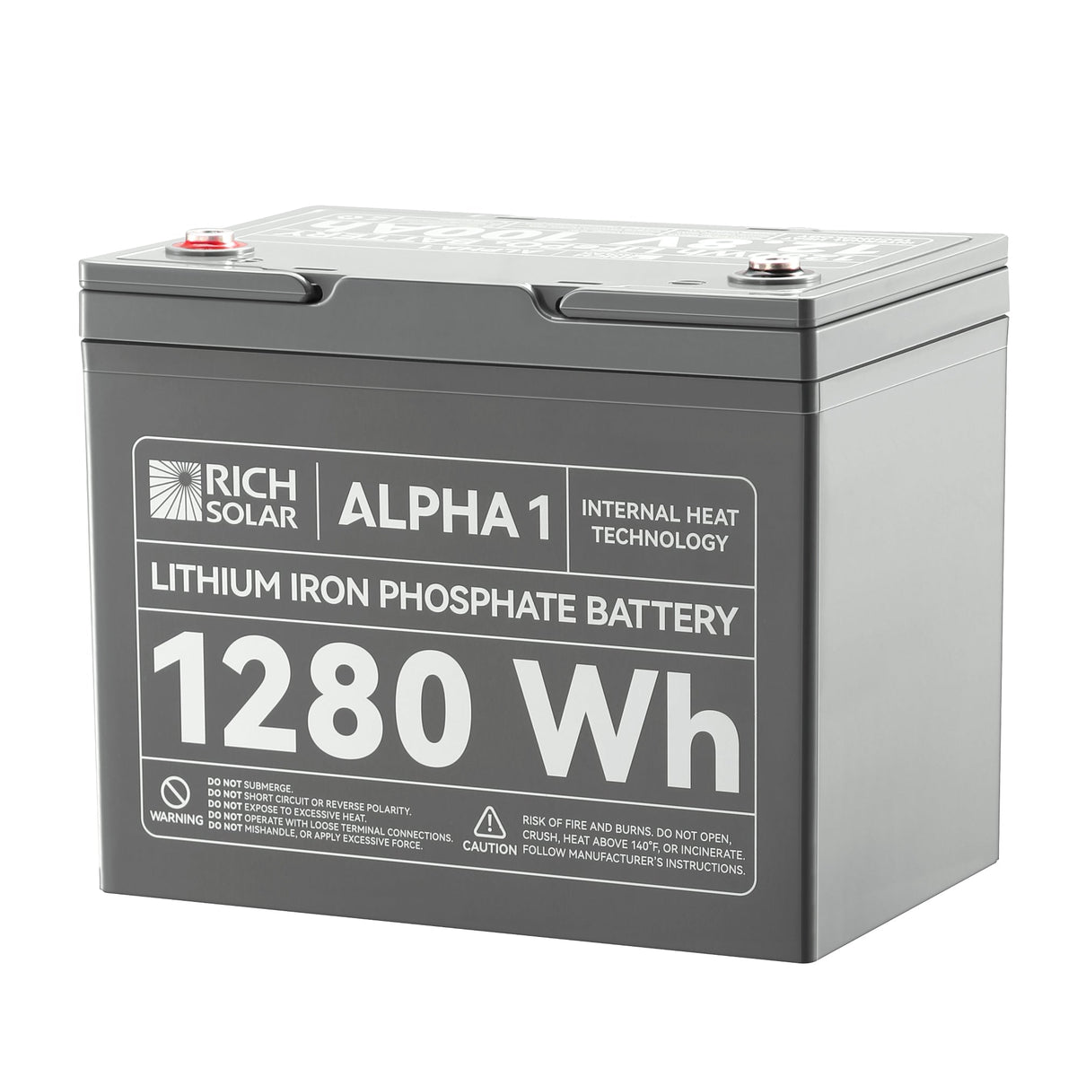 ALPHA 1 – 12V 100Ah LiFePO4 Battery