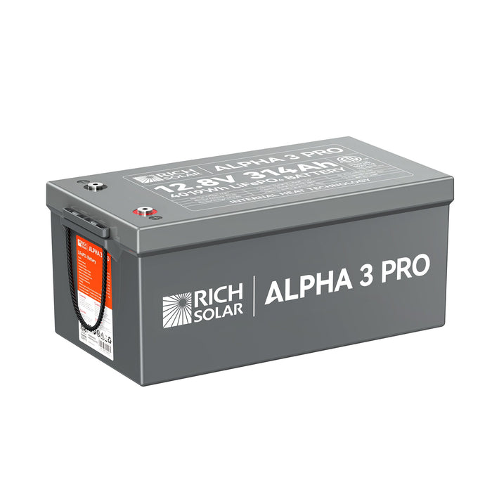 ALPHA 3 PRO – 12V 314Ah LiFePO4 Battery