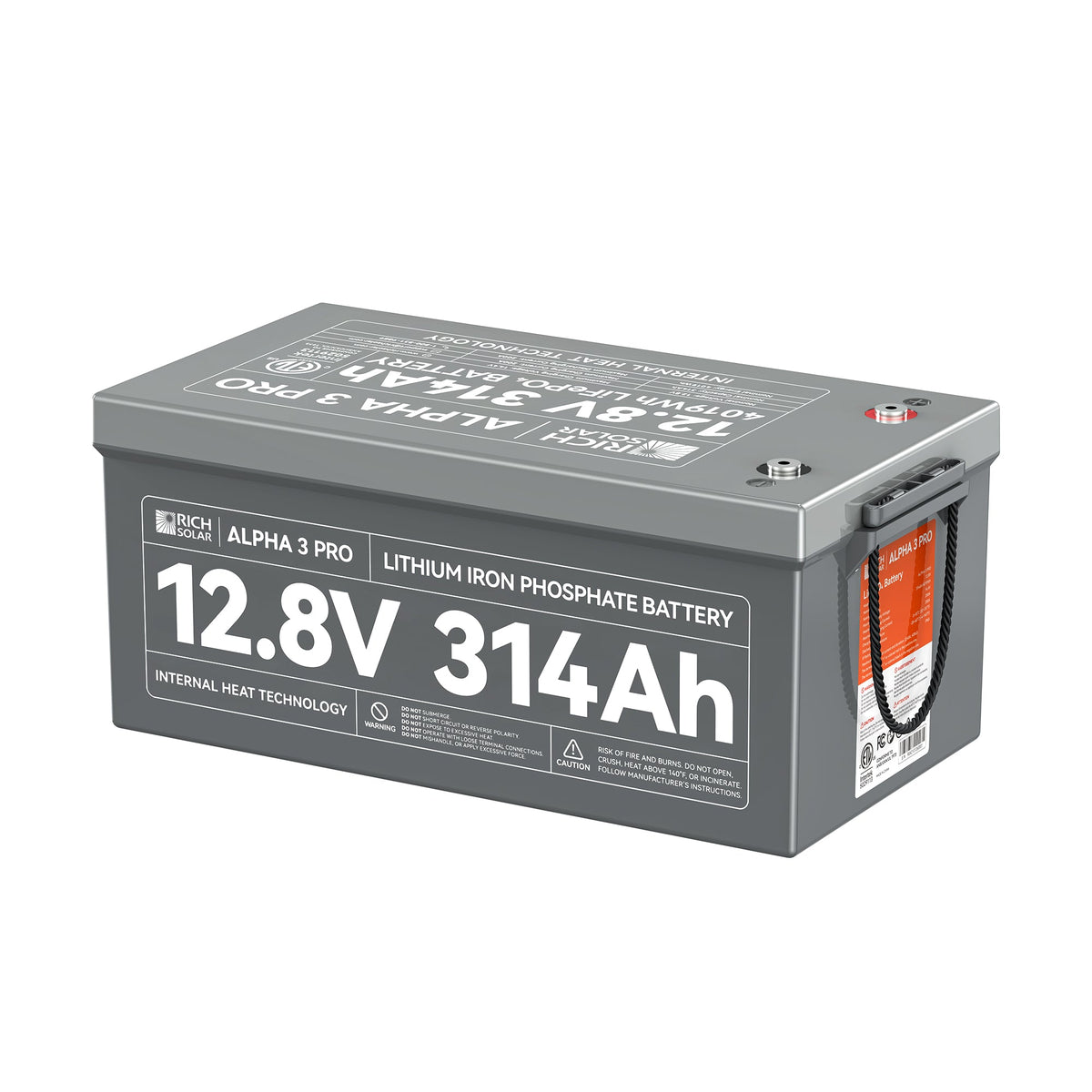 ALPHA 3 PRO – 12V 314Ah LiFePO4 Battery