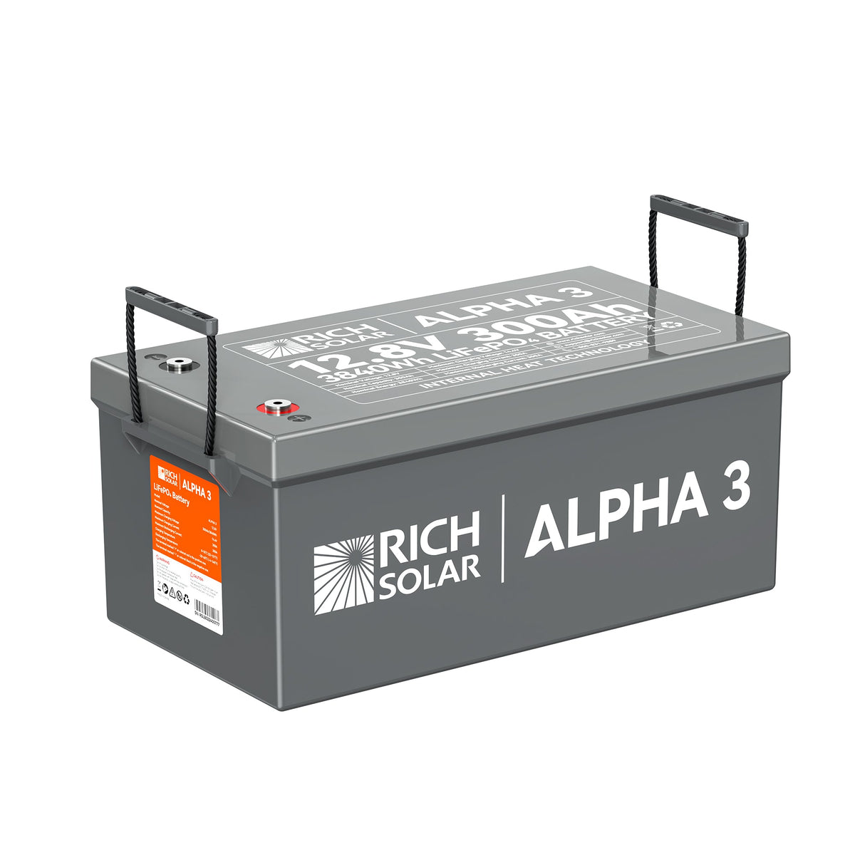 ALPHA 3 – 12V 300Ah LiFePO4 Battery