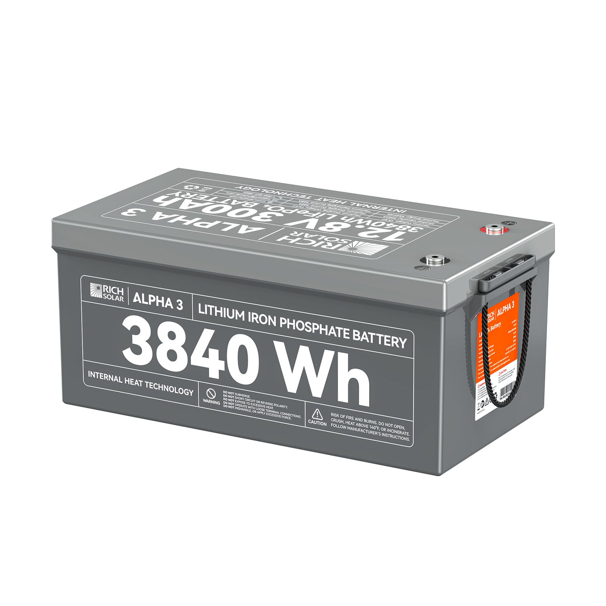 ALPHA 3 – 12V 300Ah LiFePO4 Battery