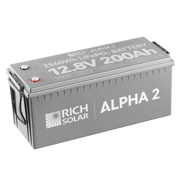 ALPHA 2 – 12V 200Ah LiFePO4 Battery