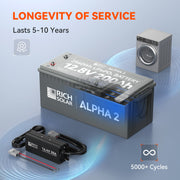 ALPHA 2 – 12V 200Ah LiFePO4 Battery