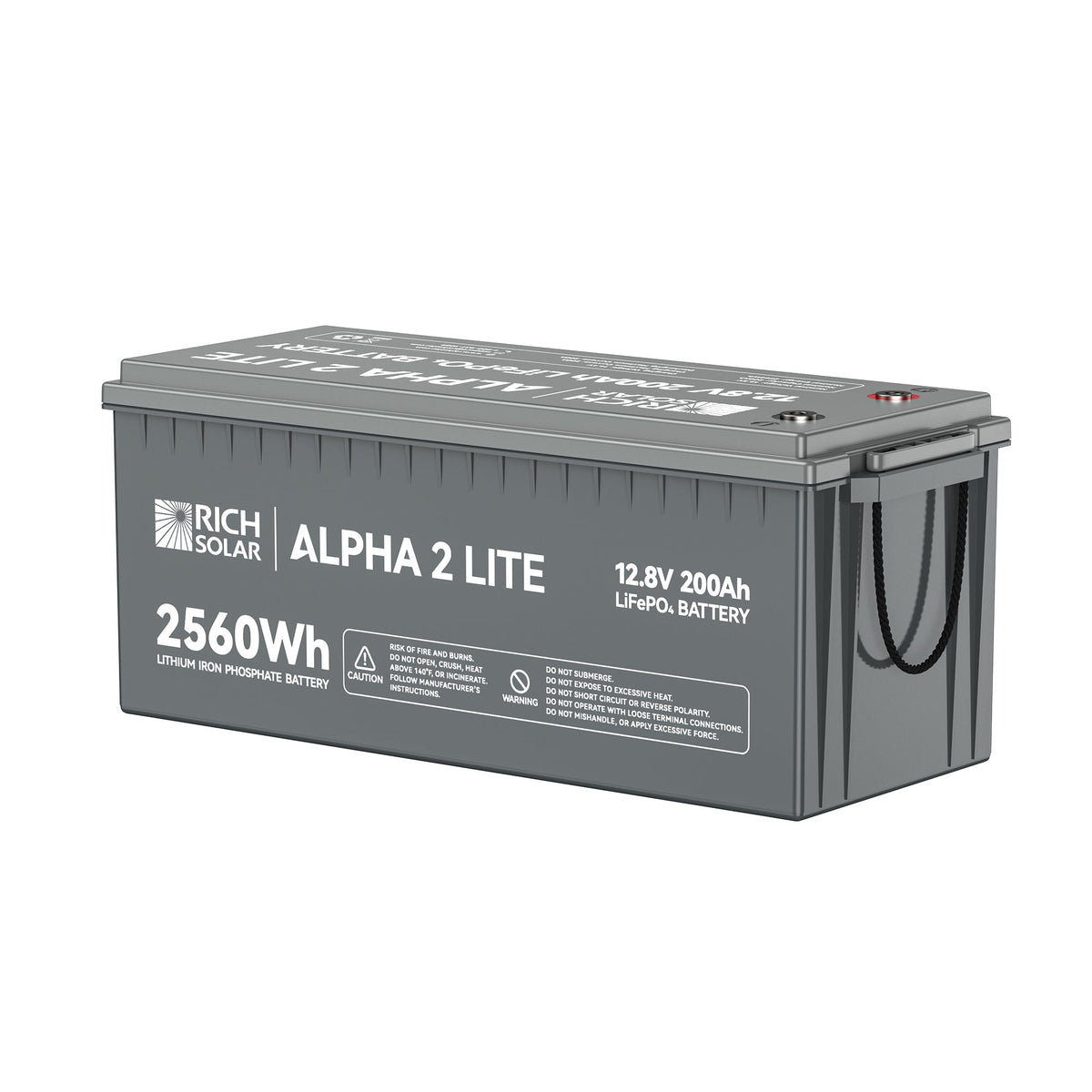 ALPHA 2 LITE – 12V 200Ah LiFePO4 Battery