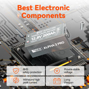 ALPHA 2 PRO – 12V 200Ah LiFePO4 Battery
