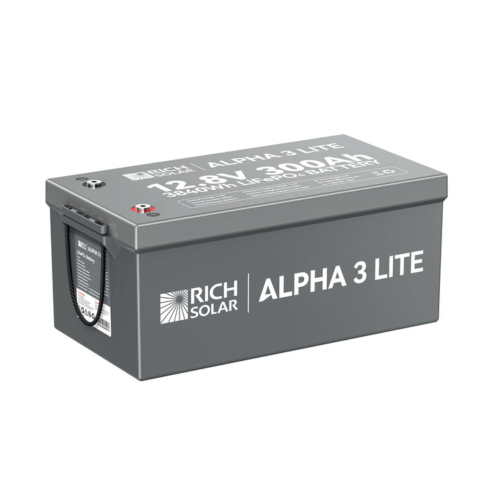 ALPHA 3 LITE – 12V 300Ah LiFePO4 Battery