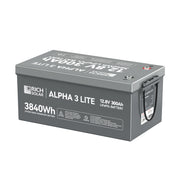 ALPHA 3 LITE – 12V 300Ah LiFePO4 Battery