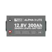 ALPHA 3 LITE – 12V 300Ah LiFePO4 Battery