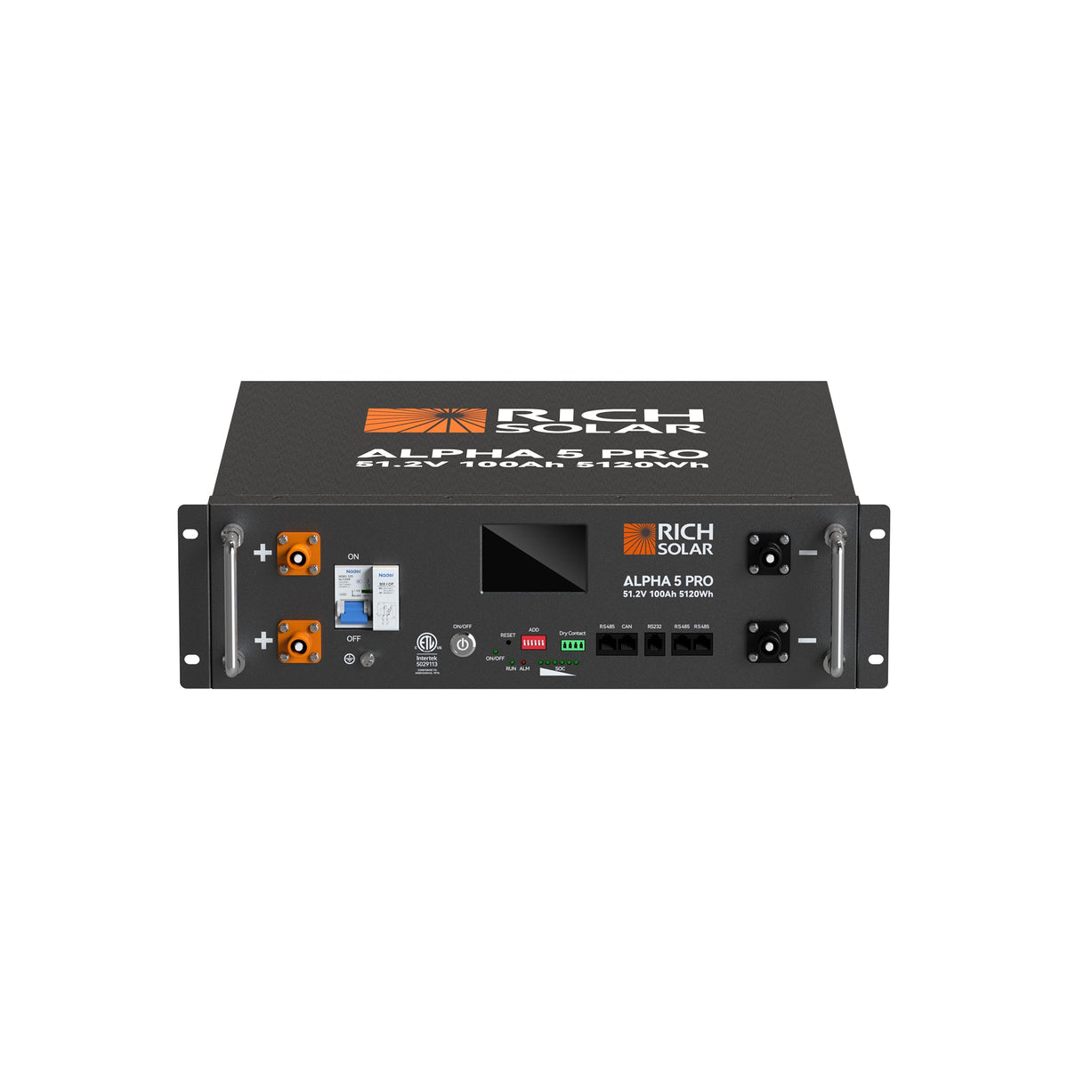ALPHA 5 PRO – 48V 100Ah LiFePO4 Server Rack Battery