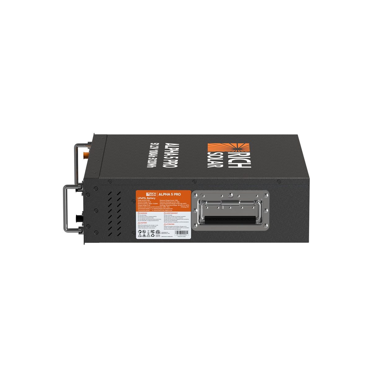 ALPHA 5 PRO – 48V 100Ah LiFePO4 Server Rack Battery