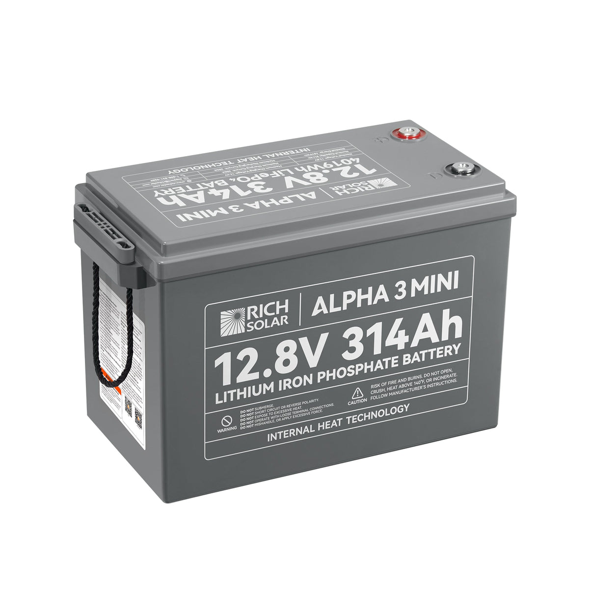 ALPHA 3 MINI – 12V 314Ah LiFePO4 Battery