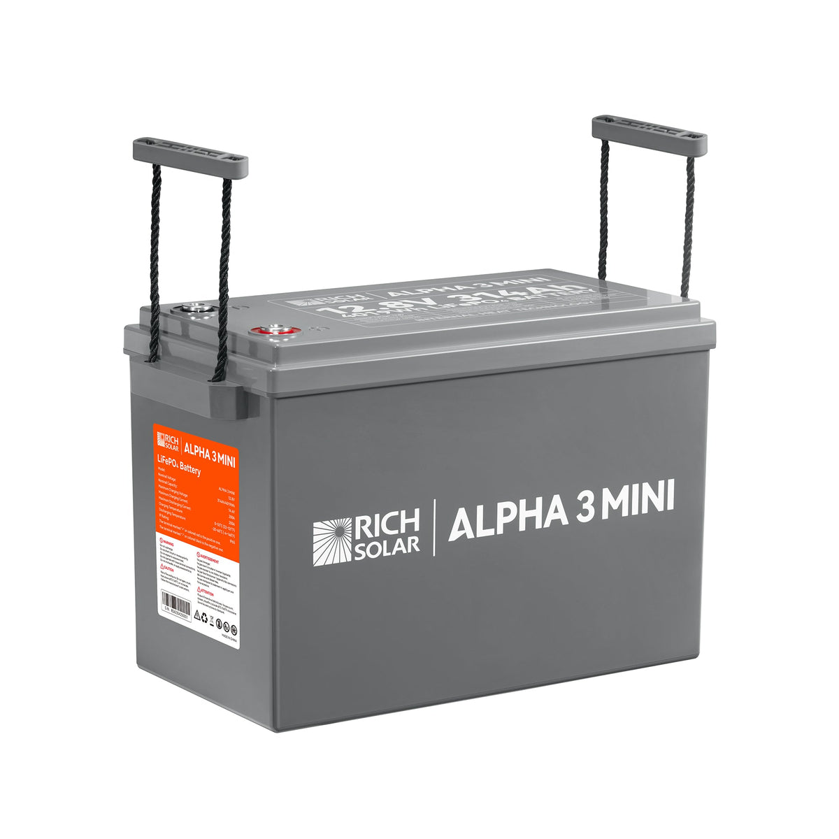 ALPHA 3 MINI – 12V 314Ah LiFePO4 Battery