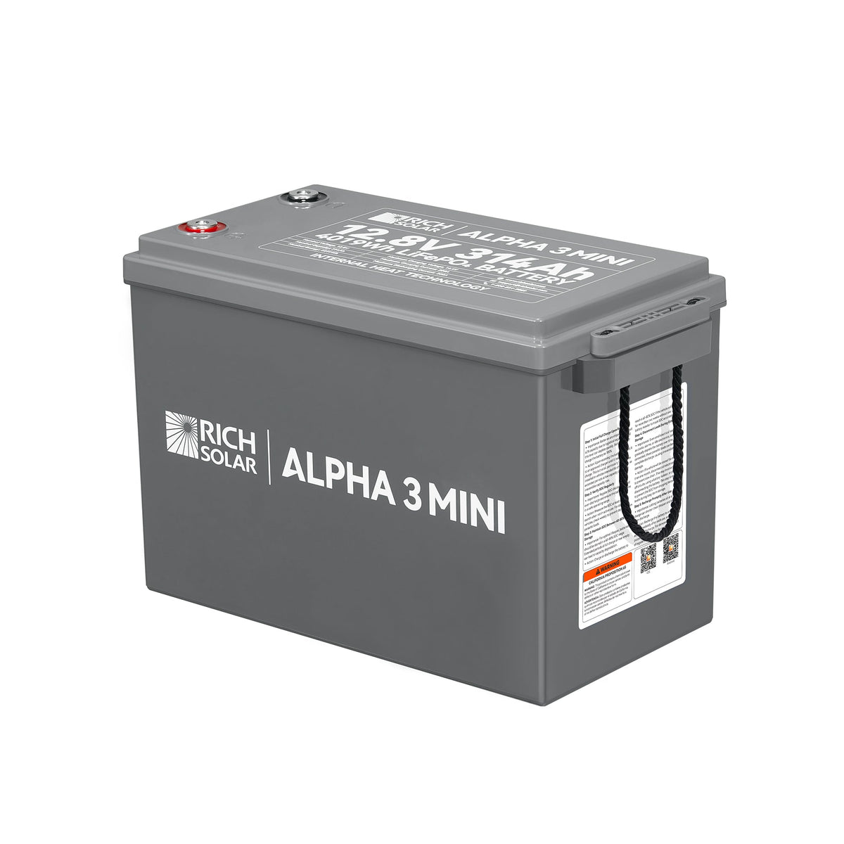 ALPHA 3 MINI – 12V 314Ah LiFePO4 Battery