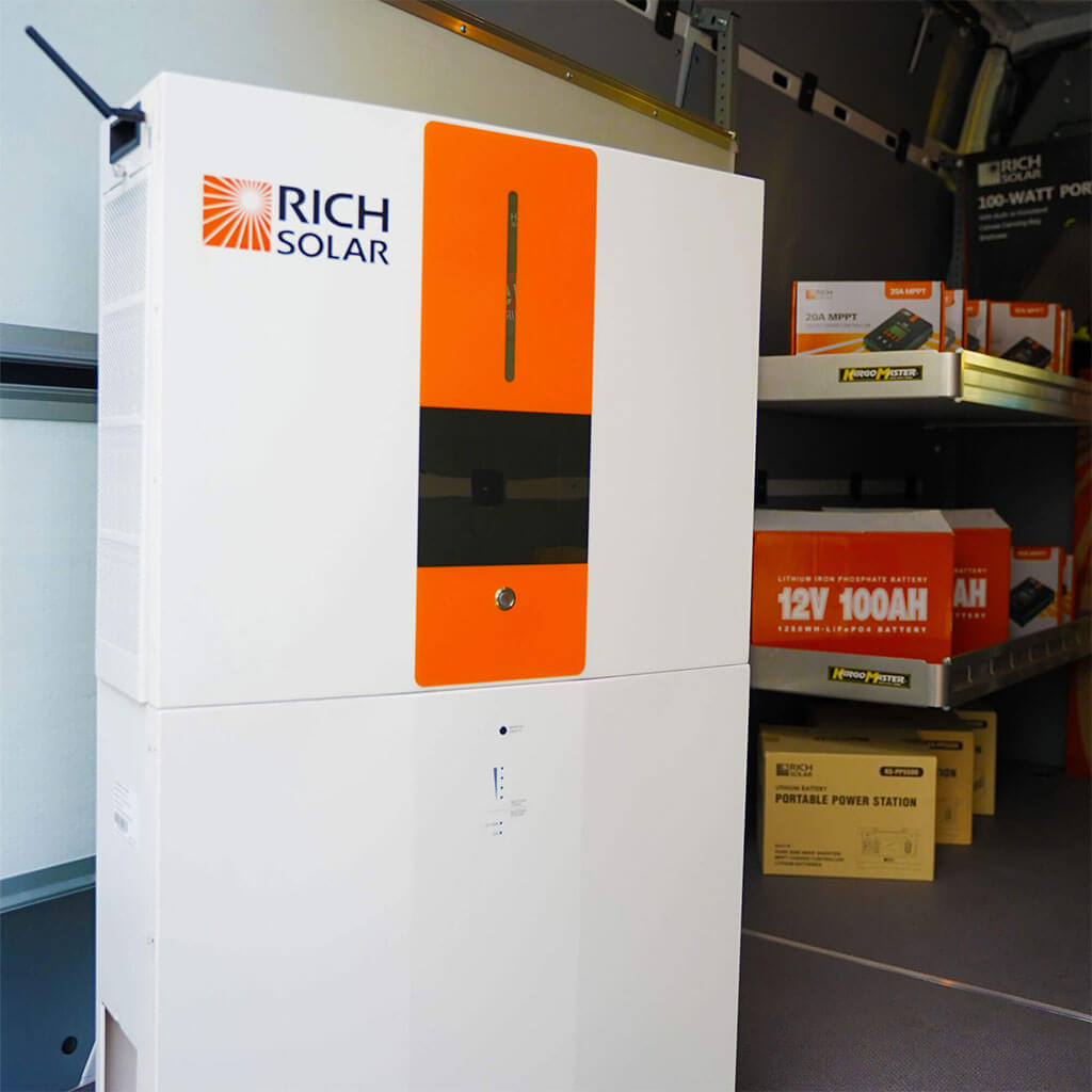 All-in-One Energy Storage System – 6,500W with 5.12kWh Battery