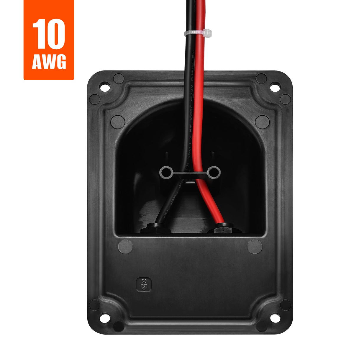 IP68 Cable Entry Plate with 1ft 10 AWG Leads