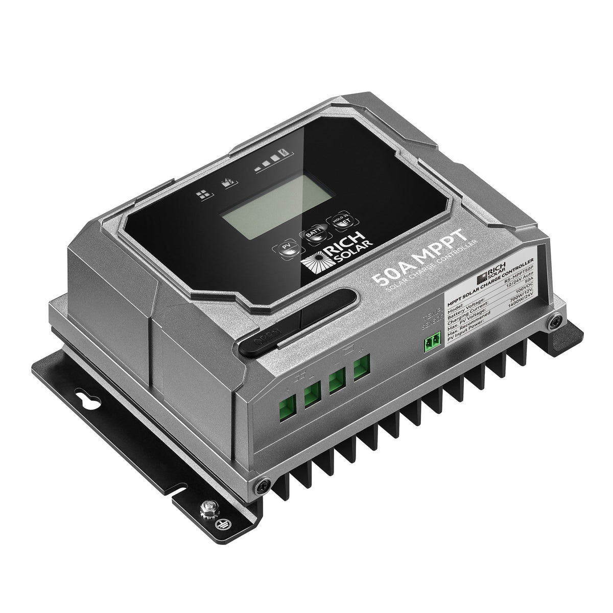 BRAVO 50 – 50A MPPT Solar Charge Controller 12V/24V