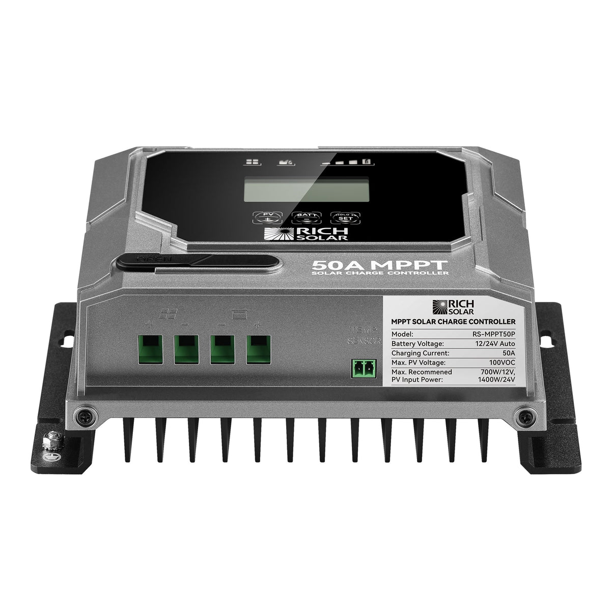 BRAVO 50 – 50A MPPT Solar Charge Controller 12V/24V
