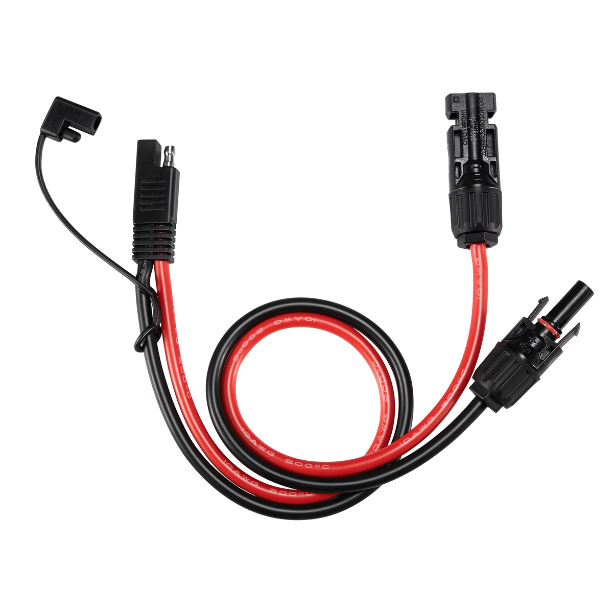 10 AWG Solar Connector to SAE Adapter Cable