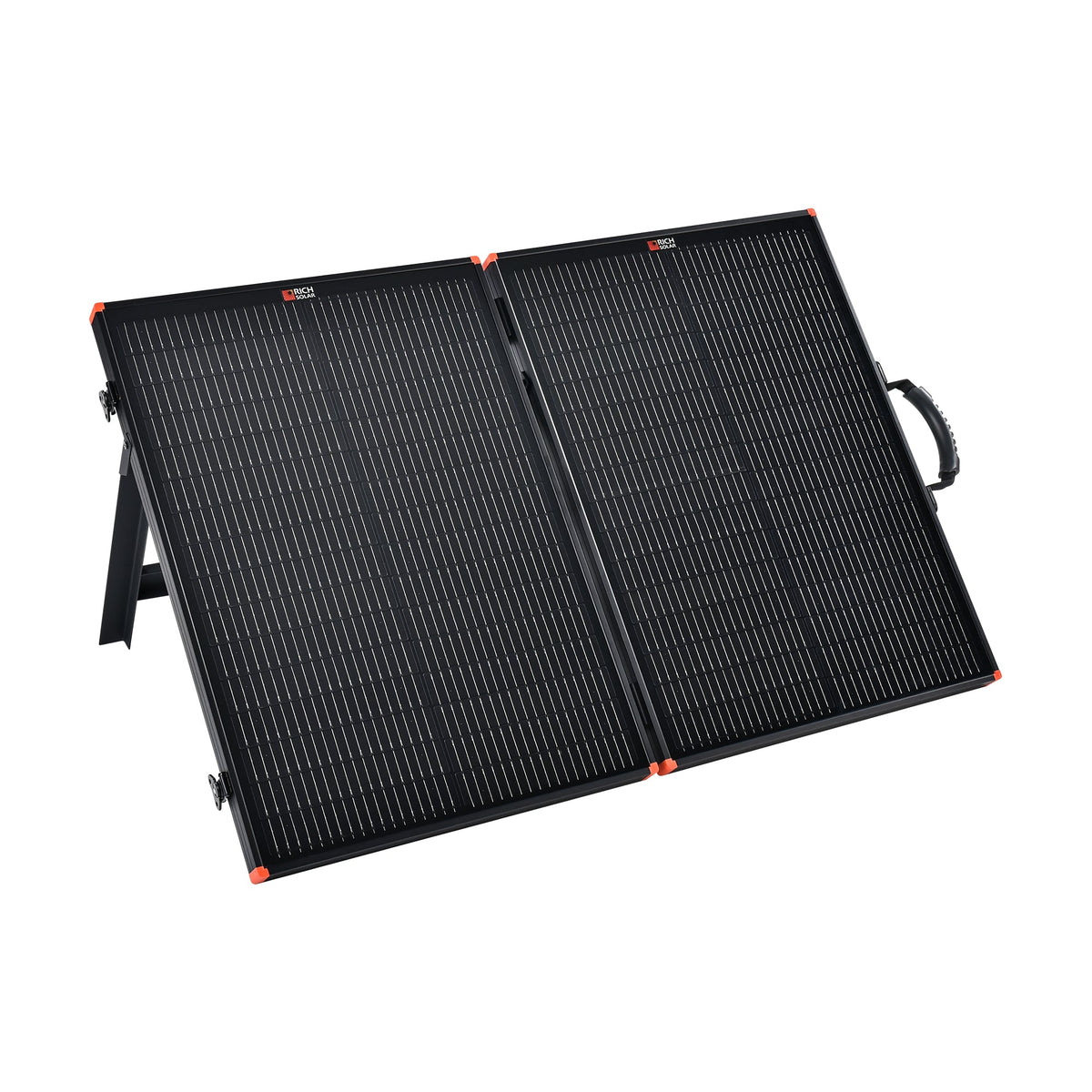 MEGA 100 Portable Briefcase Solar Panel – 100W 12V Folding