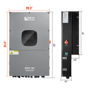 NOVA 12K – 10,000W 48V Split-Phase Hybrid Inverter