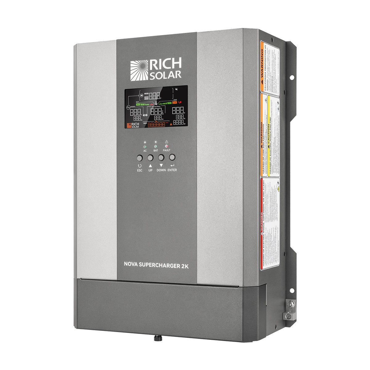 NOVA SUPERCHARGER 2K – 2,000W 12V Inverter Charger